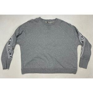 Calvin Klein Performance Crewneck Sweatshirt Women XL Gray
